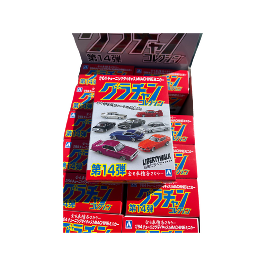 Aoshima 1:64 Minicar Grachan Collection Series 14 **BATCH A** Read Description!