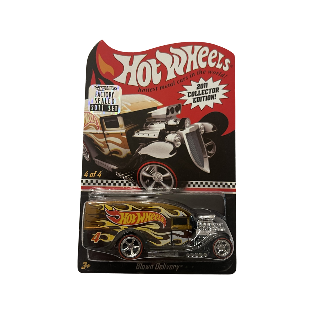 Hot Wheels 2011 Mail In Promotion Factory Sealed Collector Edition Set of 4