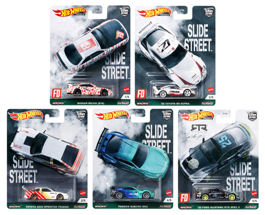 Hot Wheels Premium Car Culture Slide Street Set (2021)