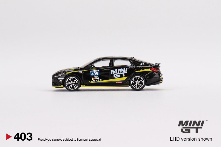 MiniGT 1:64 Hyundai Elantra N #499 Caround Racing Hyundai N-Festival MiJo Exclusive #403