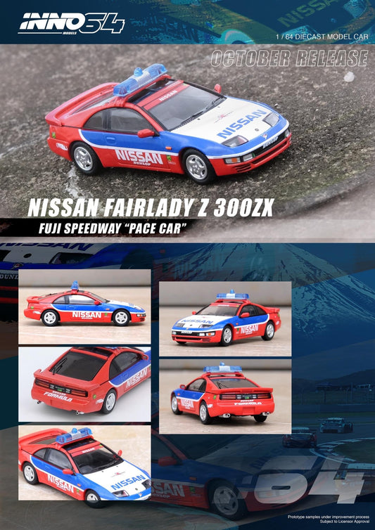 Inno64 1:64 Nissan Fairlady Z 300ZX Fuji Speedway Pace Car