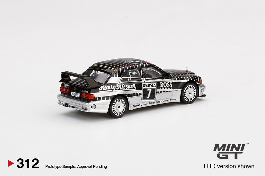 MiniGT Mercedes-Benz 190E 2.5-16 Evolution II #7 AMG-Mercedes 1990 DTM MiJo Exclusive #312