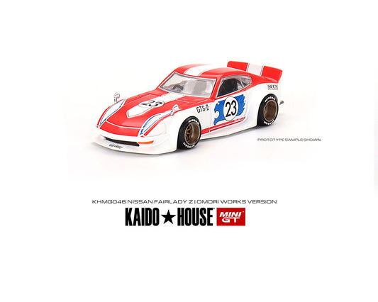 MiniGT x Kaido House 1:64 Nissan Fairlady Z Kaido GT Omori Works