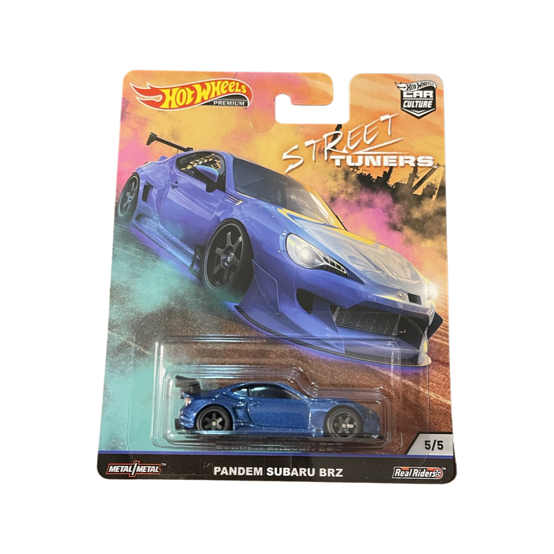 Hot Wheels 2019 Premium Car Culture Street Tuners Pandem Subaru BRZ Blue