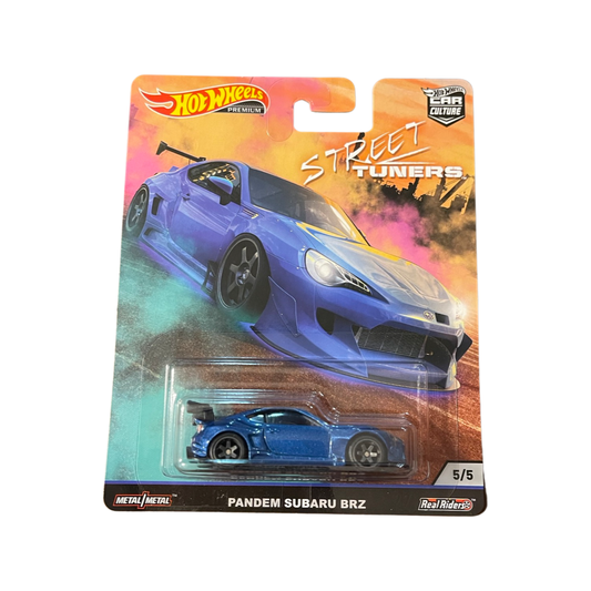 Hot Wheels 2019 Premium Car Culture Street Tuners Pandem Subaru BRZ Blue