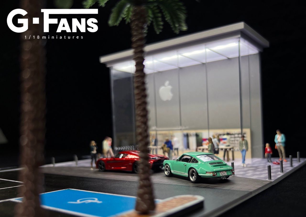 G-Fans 1:64 Diorama Apple Store Building