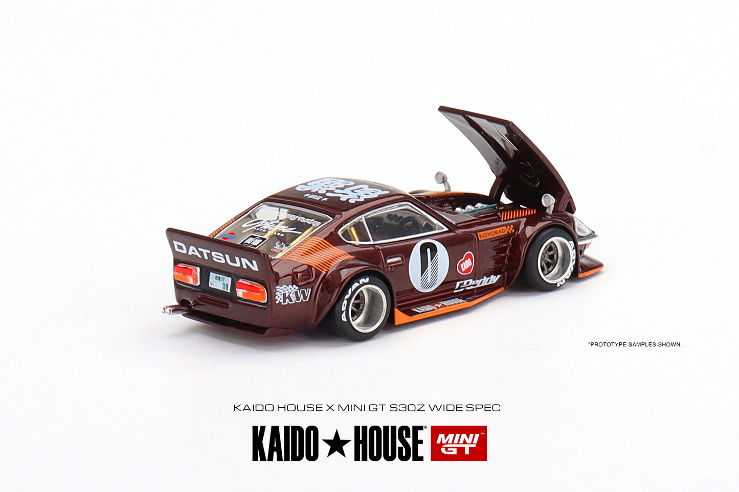 MiniGT x Kaido House 1:64 Datsun Fairlady Z Dark Red