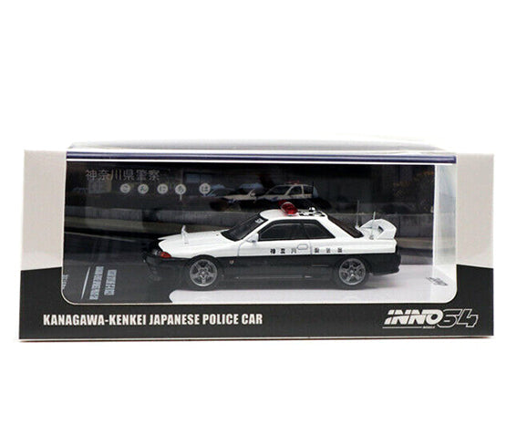 Inno64 1:64 Nissan Skyline GT-R R32 Japan Police