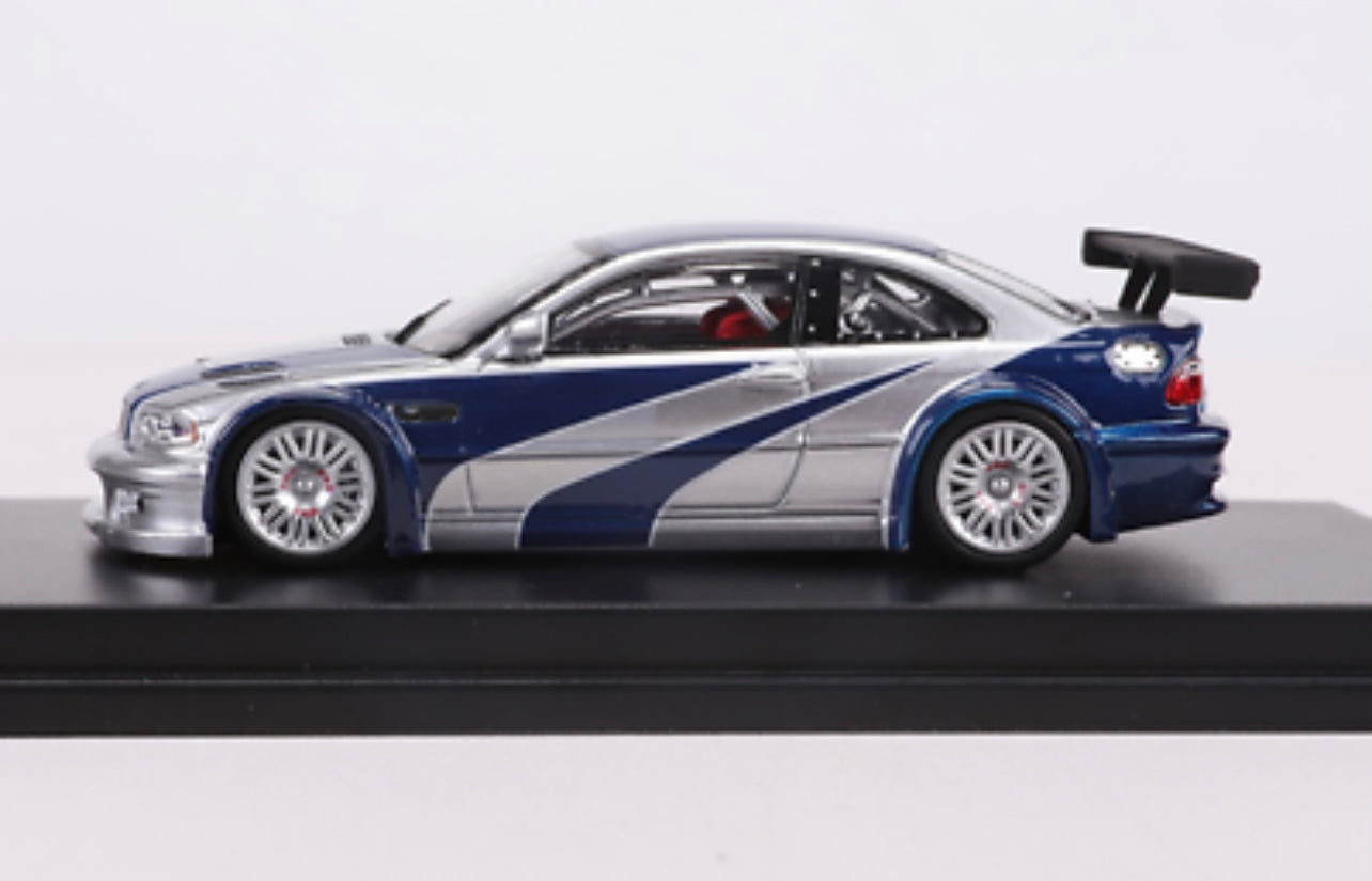 DCM 1:64 BMW M3 E46 GTR - 3 Styles