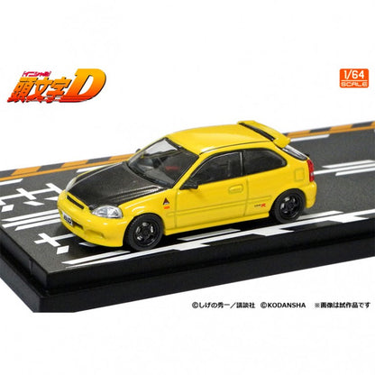 Modeler’s64 Initial D Set Vol.12 4th Stage Tachi Tomoyuki Honda Civic Type R EK9 VS Takumi Fujiwara Toyota Sprinter Trueno AE86