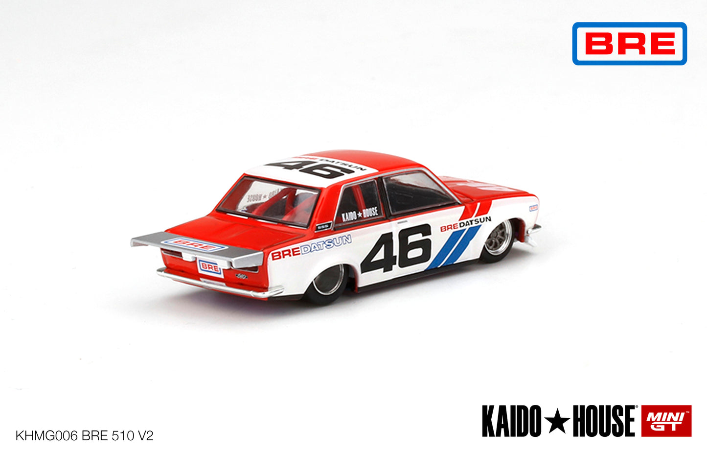 MiniGT x Kaido House 1:64 Nissan Datsun 510 Pro Street BRE510 V2