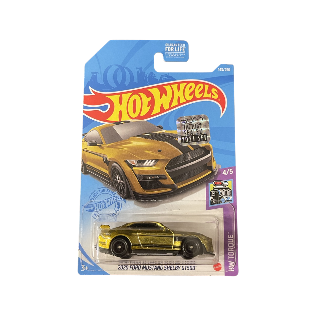 Hot Wheels 2021 Super Treasure Hunt ‘20 Ford Mustang Shelby GT500 Factory Sealed