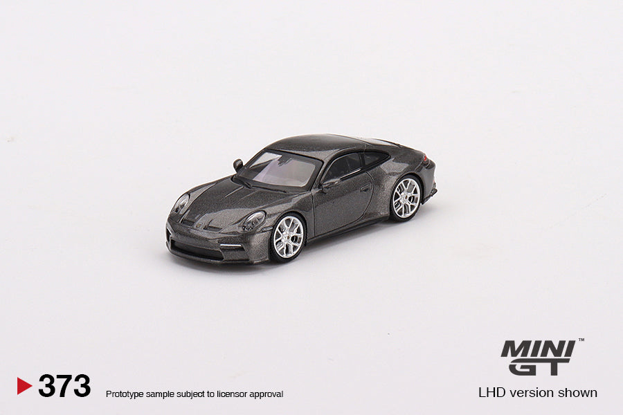 MiniGT 1:64 Porsche 911 (992) GT3 Touring Agate Grey Metallic MiJo Exclusive #373