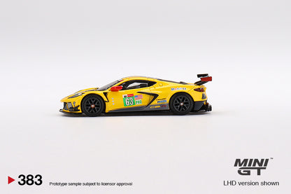 MiniGT 1:64 Chevy Chevrolet Corvette C8.R #63 2021 Le Mans 24 Hrs GTE PRO 2nd Place - MiJo Exclusive #383