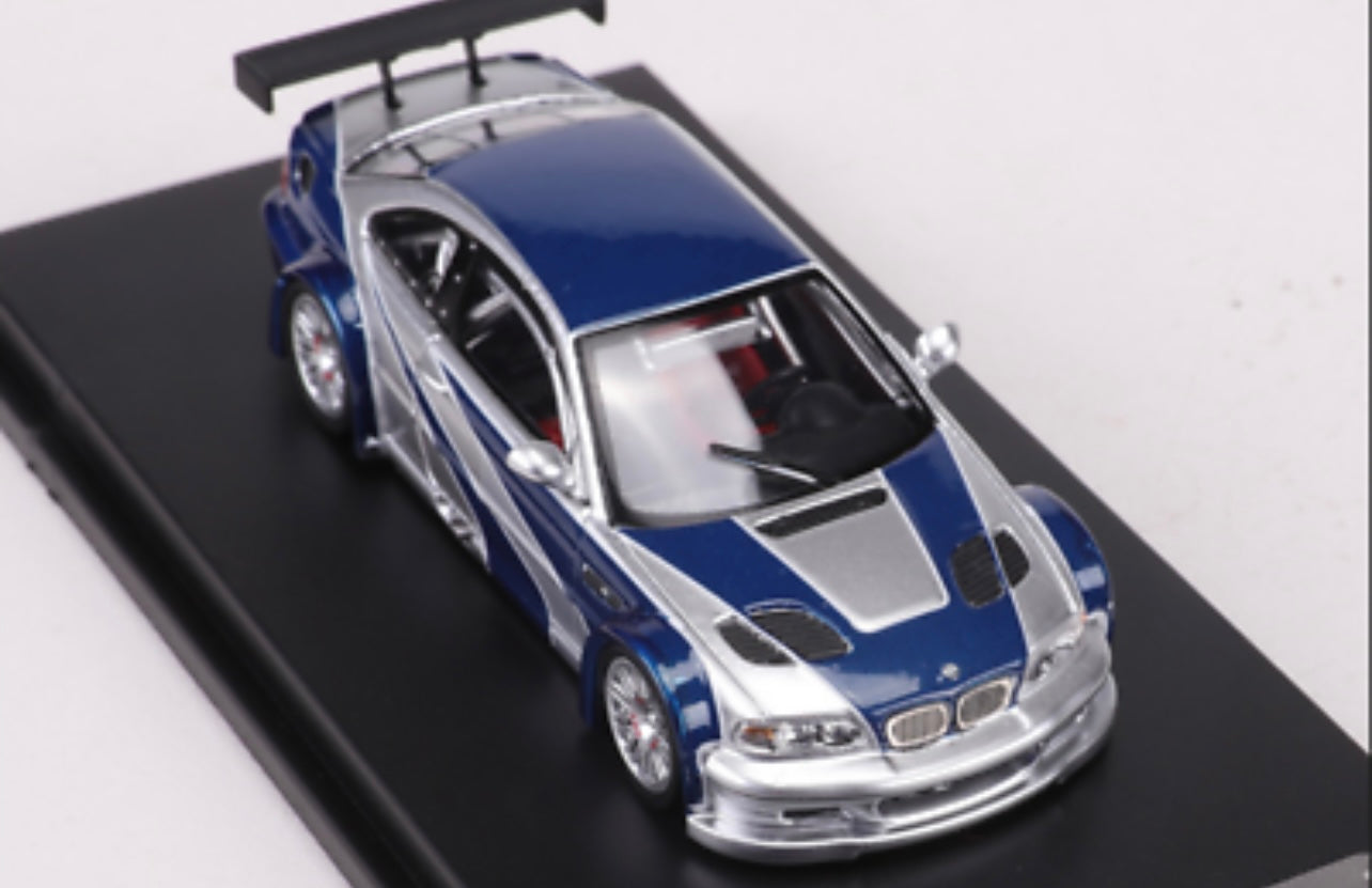 DCM 1:64 BMW M3 E46 GTR - 3 Styles