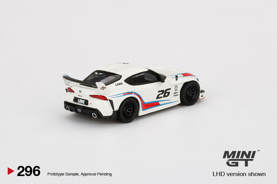MiniGT LB WORKS Toyota GR Supra  Martini Racing MiJo Exclusive #296