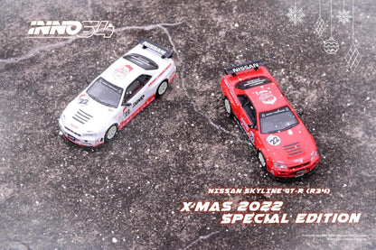 Inno64 1:64 Nissan Skyline GT-R R-Tune “X-Mas 2022” Special Edition