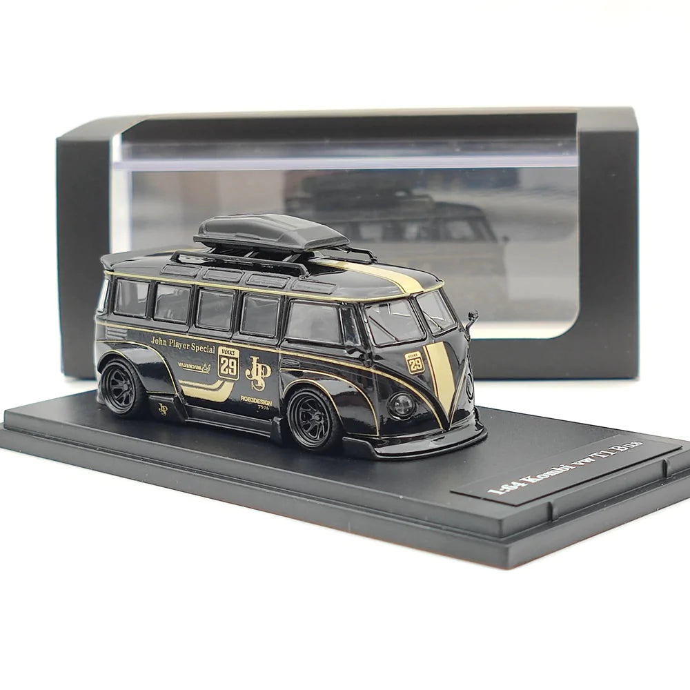 League Model 1:64 Kombi VW T1 Bus Widebody JPS