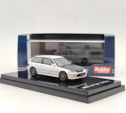 Hobby Japan 1:64 Honda Civic EF9 SiR Ⅱ Customized Version White With Carbon Hood