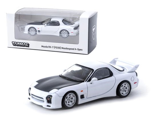 Tarmac Works 1:64 Mazda RX-7 (FD3S) Mazdaspeed A-Spec Chaste White