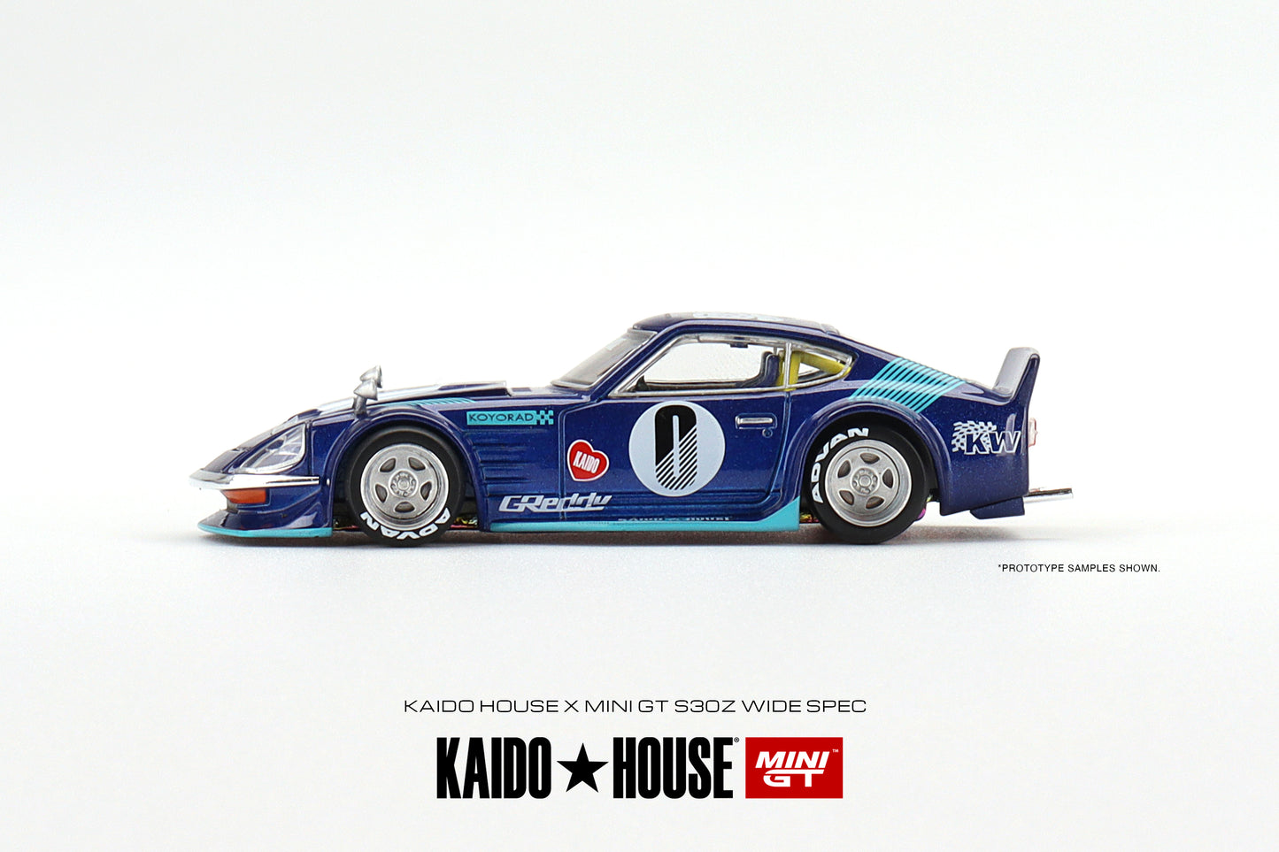 MiniGT x Kaido House 1:64 Datsun Fairlady Z Blue