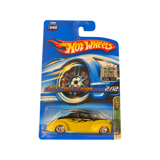 Hot Wheels 2006 Treasure Hunt 2/12 '40 Ford Coupe Factory Sealed