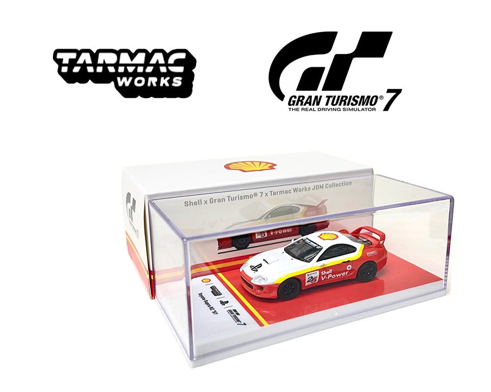 Tarmac Works 1:64 Toyota Supra RZ ’97 Shell – Gran Turismo 7 – JDM Collection