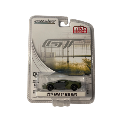 Greenlight Collectibles 1:64 MiJo Exclusives 2017 Ford GT Test Mule Set Regular & Chase