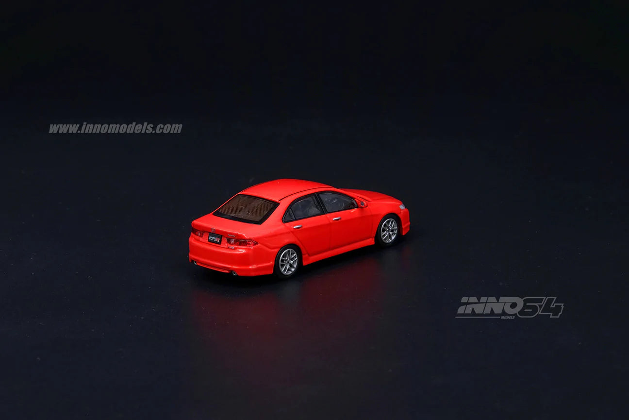 Inno64 1:64 Honda Accord Euro-R (CL7) Premium Milano Red W/ Extras