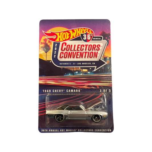 Hot Wheels 2022 36th Annual Collectors Convention Finale Car 1969 Chevy Camaro