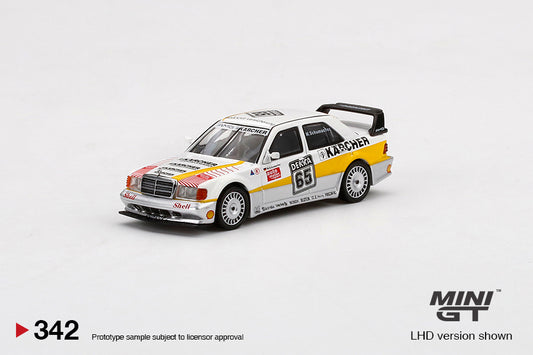 MiniGT 1:64 Mercedes-Benz 190E 2.5-16 Evolution II #65 AMG Motorenbau 1990 DTM MiJo Exclusive #342