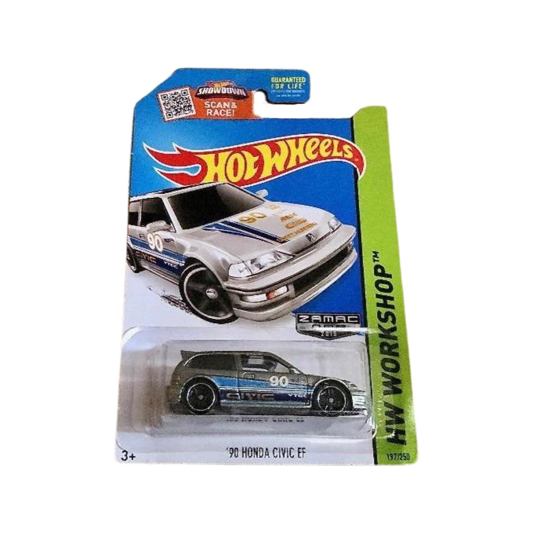 Hot Wheels 2015 Mainline Zamac '90 Honda Civic EF