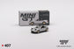 MiniGT 1:65 Mazda Miata MX-5 (NA) Tuned Version Silver Stone Metallic Silver MiJo Exclusive #407