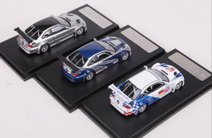 DCM 1:64 BMW M3 E46 GTR - 3 Styles