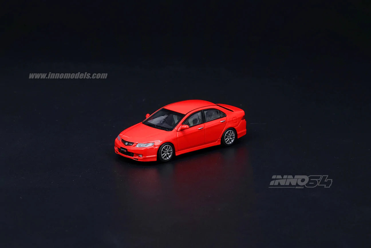 Inno64 1:64 Honda Accord Euro-R (CL7) Premium Milano Red W/ Extras