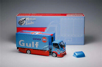 Peako X Micro Turbo 1:64 Custom Flatbed Tow HKS / Gulf Racing Limited