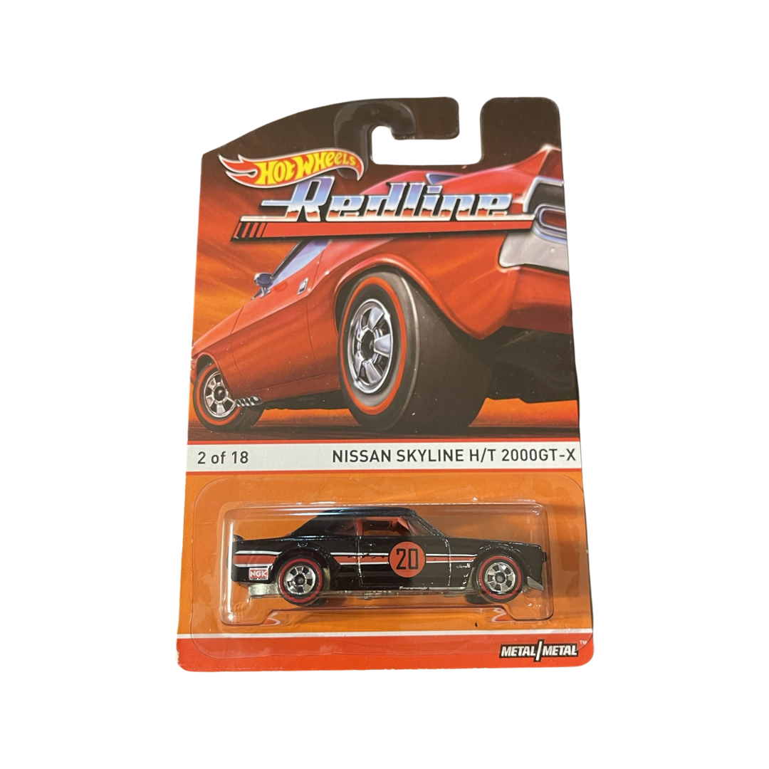 Hot Wheels 2015 Redline Series Nissan Skyline 2000GT-X Black