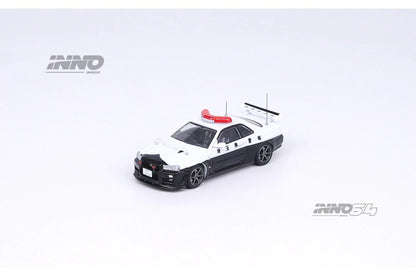 Inno64 1:64 Nissan Skyline GT-R R34 Japan Police