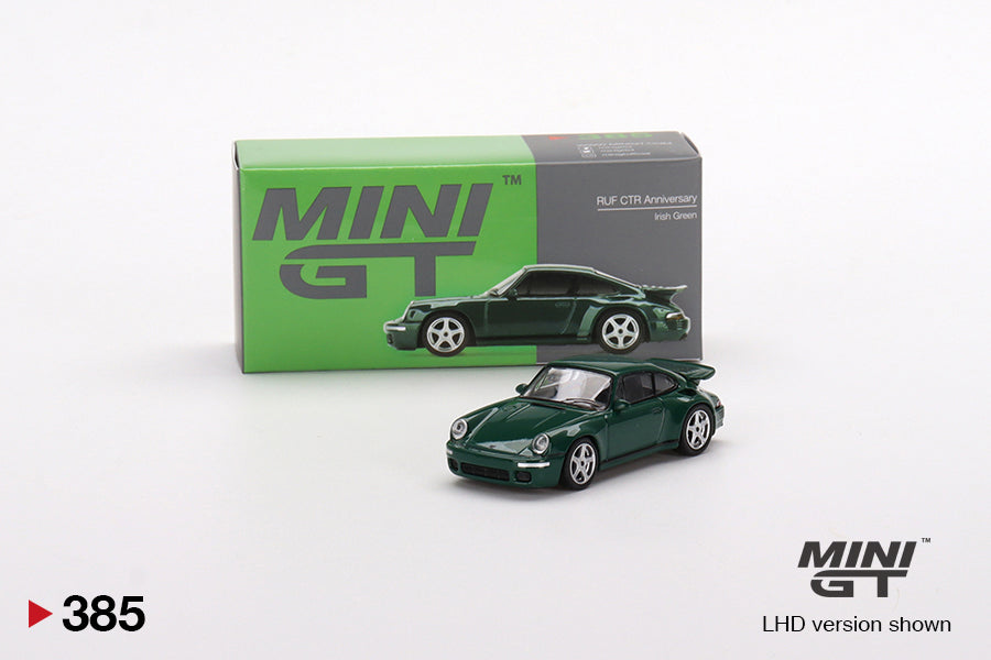 MiniGT 1:64 RUF CTR Anniversary Irish Green MiJo Exclusive #385