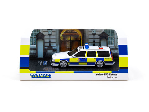 Tarmac Works 1:64 Volvo 850 Estate Police Car - Hobby64