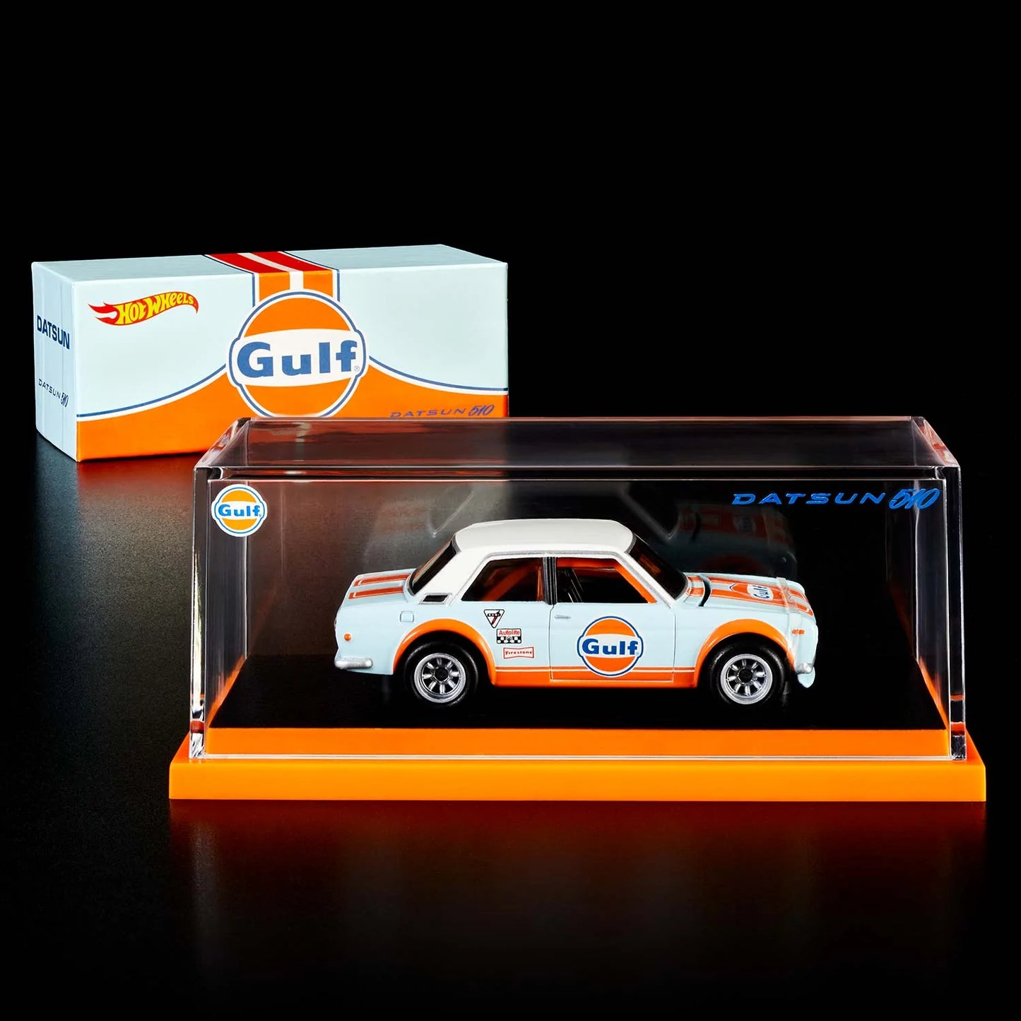 Hot Wheels 2022 Red Line Club RLC Exclusive ‘71 Datsun 510 Gulf