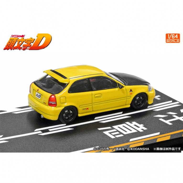 Modeler’s64 Initial D Set Vol.12 4th Stage Tachi Tomoyuki Honda Civic Type R EK9 VS Takumi Fujiwara Toyota Sprinter Trueno AE86