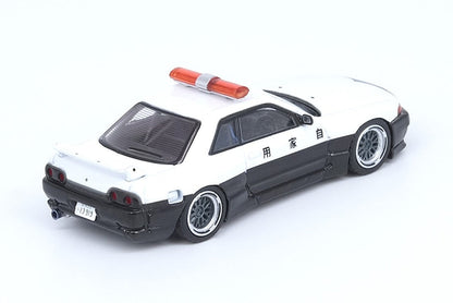 Inno64 1:64 Nissan Skyline GT-R R32 Pandem Rocket Bunny Japan Police Drift Car