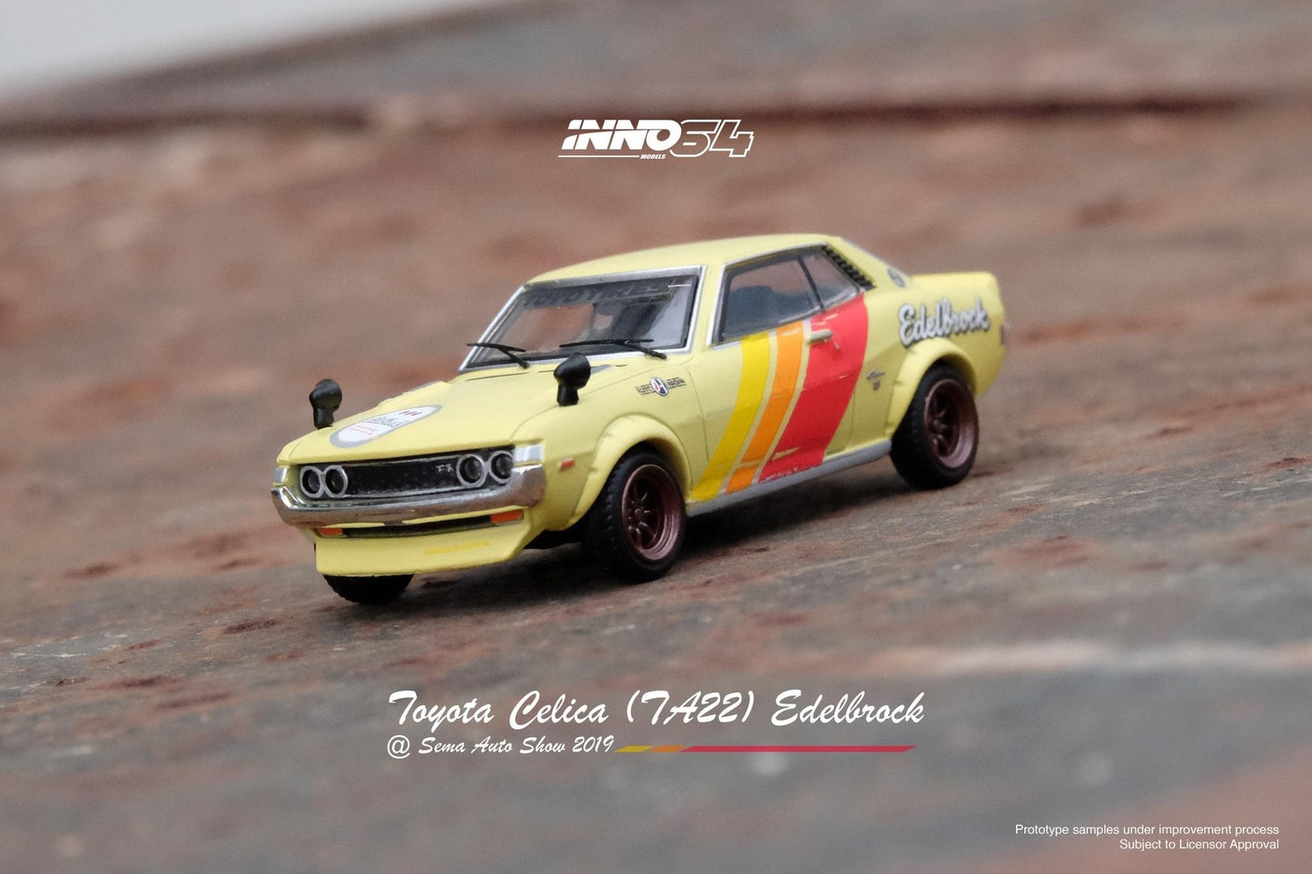 Inno64 1:64 Toyota Celica Edelbrock SEMA Auto Salon 2019