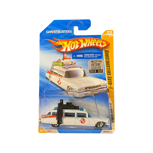 Hot Wheels 2010 Mainline Ghostbusters Ecto-1 Factory Sealed