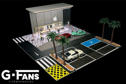 G-Fans 1:64 Diorama Apple Store Building