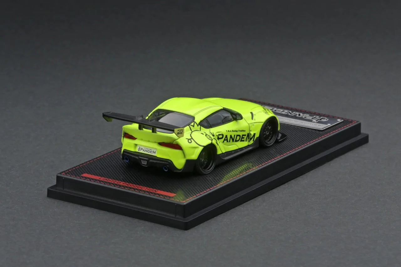 Ignition Model 1:64 Pandem Supra A90 Yellow Green