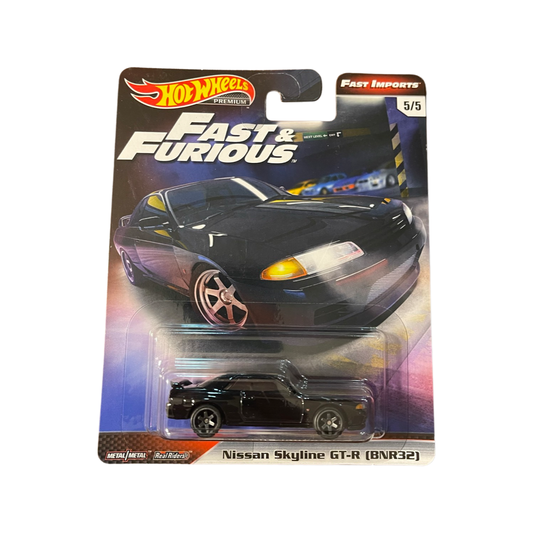 Hot Wheels 2019 Premium Fast & Furious Fast Imports Nissan Skyline GT-R BNR32