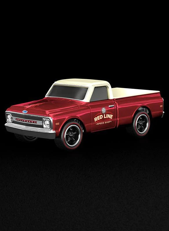 Hot Wheels 2021 Red Line Club RLC Exclusive Selections 1969 Chevrolet C10 Spectraflame Red