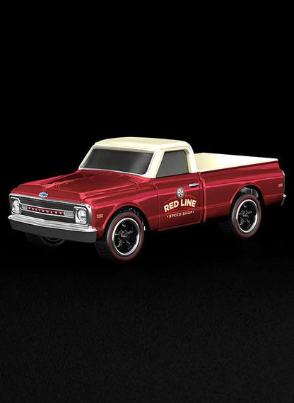 Hot Wheels 2021 Red Line Club RLC Exclusive Selections 1969 Chevrolet C10 Spectraflame Red